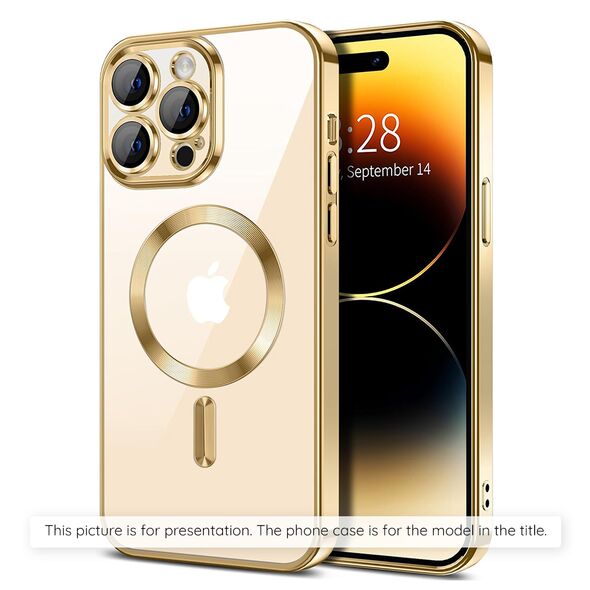 Techsuit Case for Samsung Galaxy A35 5G - Techsuit Luxury Crystal MagSafe - Gold 5949419221338 έως 12 άτοκες Δόσεις