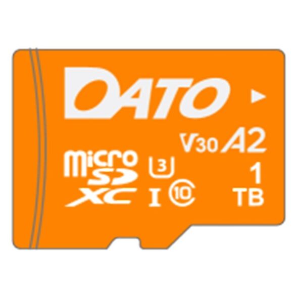 Dato Memory Card with Adaptor, Micro SDXC, 1TB, U3, A2, V30 - Dato Advance (DTTF1TU3A2V30A) - Black 4711502862633 έως 12 άτοκες Δόσεις