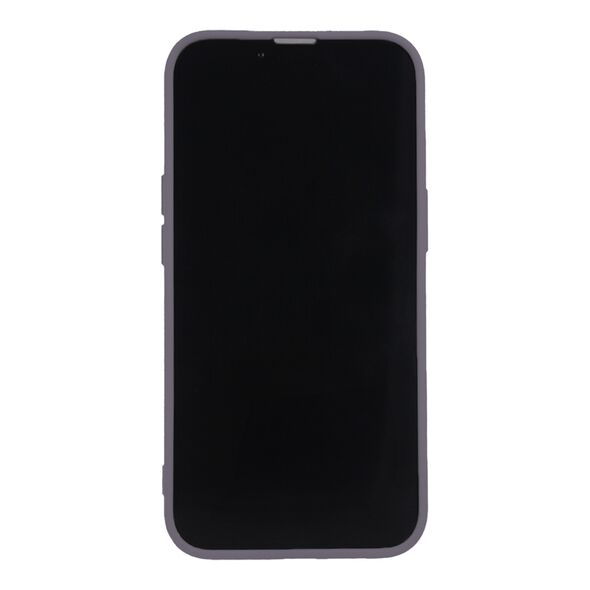 Silicon case for iPhone 12 / 12 Pro 6,1&quot; dark grey 5907457797192