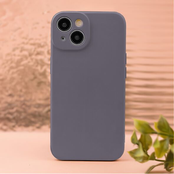 Silicon case for iPhone 16 6,1&quot; dark grey 5907457797307