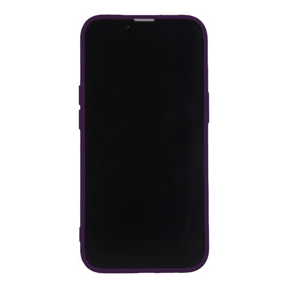 Silicon case for iPhone 15 Pro 6,1&quot; plum 5907457797383