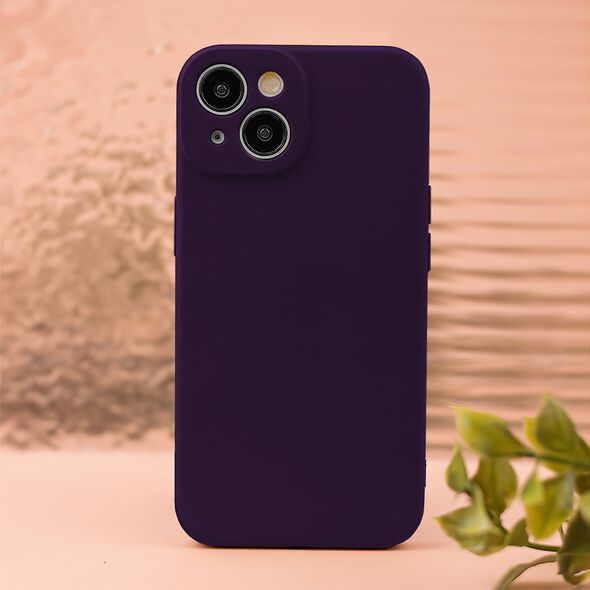 Silicon case for iPhone 16 Pro 6,3&quot; plum 5907457797499