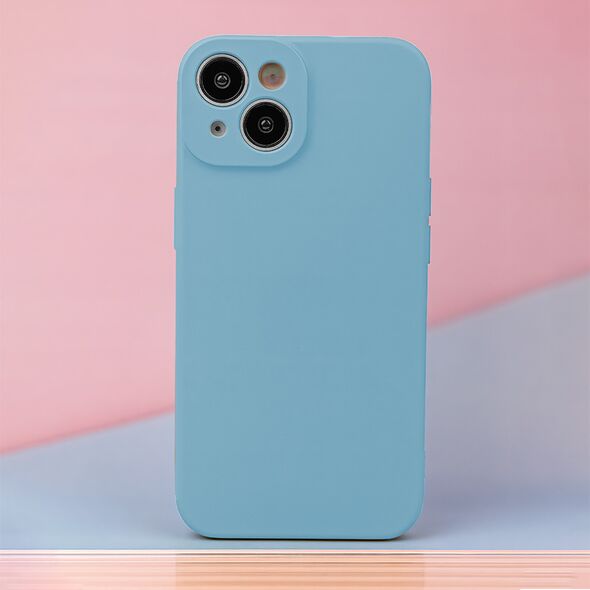 Silicon case for Samsung Galaxy A55 5G sky blue 5907457797604