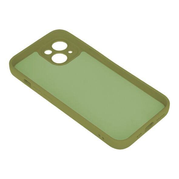 Silicon case for Samsung Galaxy S22 olive 5907457797772