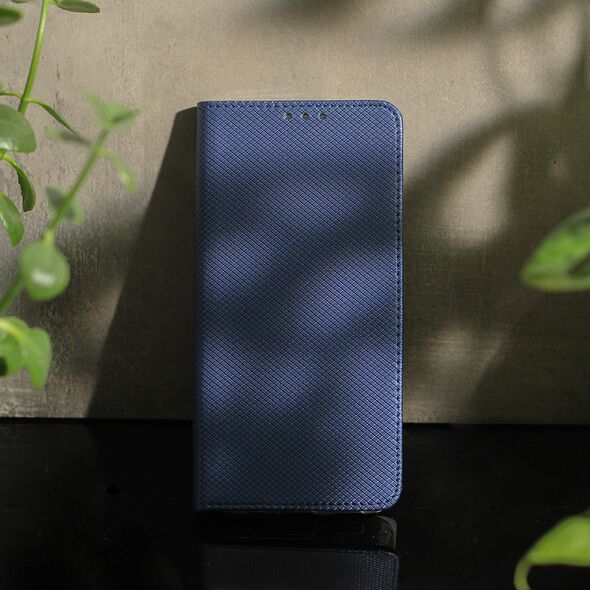 Smart Magnet case for Samsung Galaxy M35 5G navy blue 5900495037039