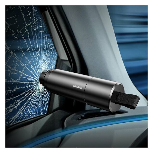 Baseus Window Breaking and Seatbelt Removal Tool - Baseus (CRSFH-0G) - Dark Gray 6953156210561 έως 12 άτοκες Δόσεις