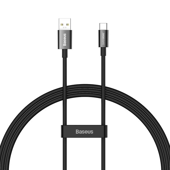 Baseus Superior Series SUPERVOOC USB-A to USB-C cable 65W 1m black 6932172612917