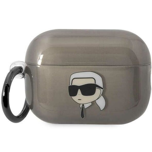 Karl Lagerfeld KKLAP2HNIKTCK Airpods Pro 2 cover black/black Ikonik Karl Lagerfeld 3666339099305