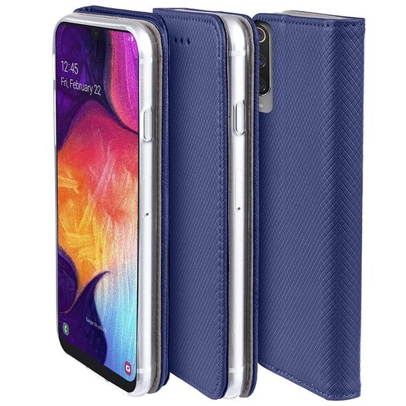 Case XIAOMI REDMI 9 Flip Magnet navy blue 5900217365105