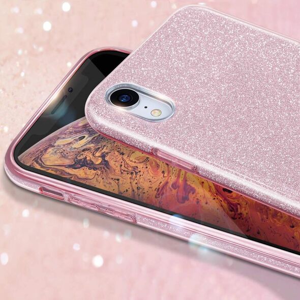 Case XIAOMI REDMI NOTE 9 Glitter pink 5900495857132