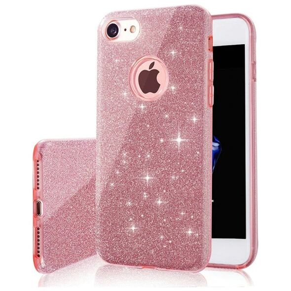 Glitter 3in1 case for Samsung Galaxy A71 pink 5900495856715