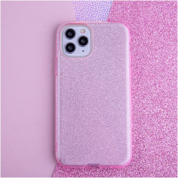 Glitter 3in1 case for Samsung Galaxy A71 pink 5900495856715