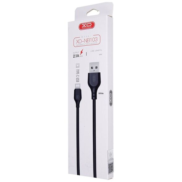 XO cable NB103 USB - USB-C 2,0 m 2,1A white 6920680870189