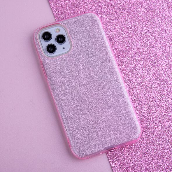 Glitter 3in1 case for Samsung Galaxy A52 5G / A52 4G / A52s 5G pink 5900495906533