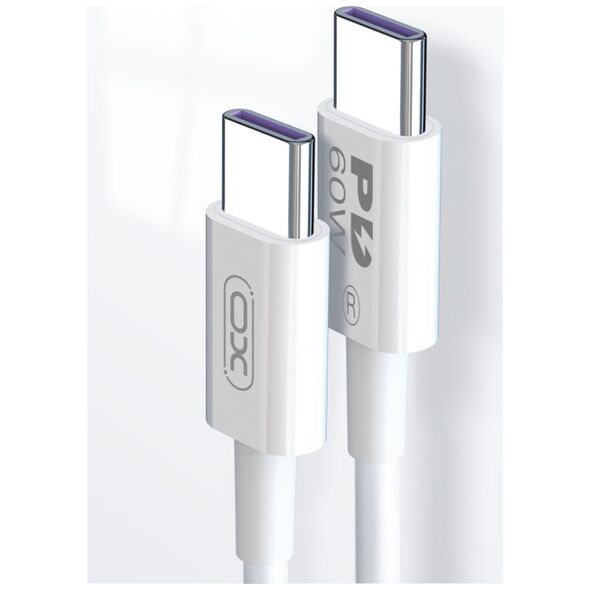 XO cable NB-Q190B PD USB-C - USB-C 2,0m 60W white 6920680880225