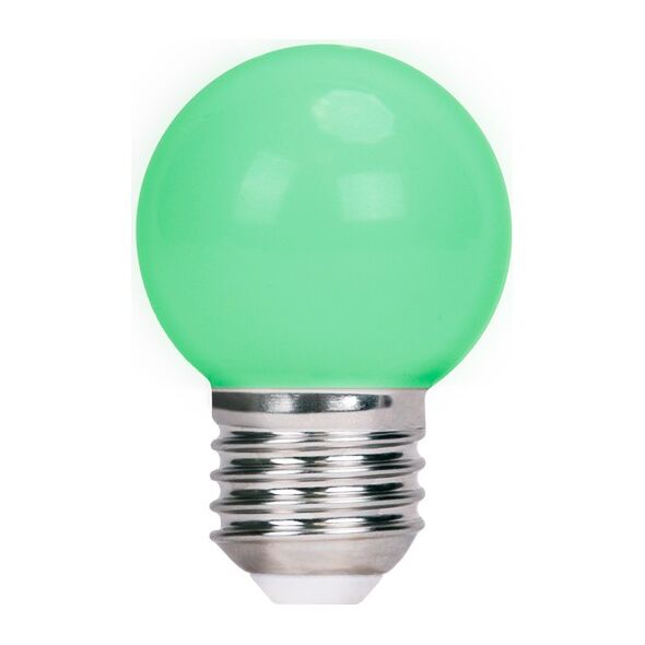 LED Bulb E27 G45 2W 230V green 5pcs Forever Light 5900495929457