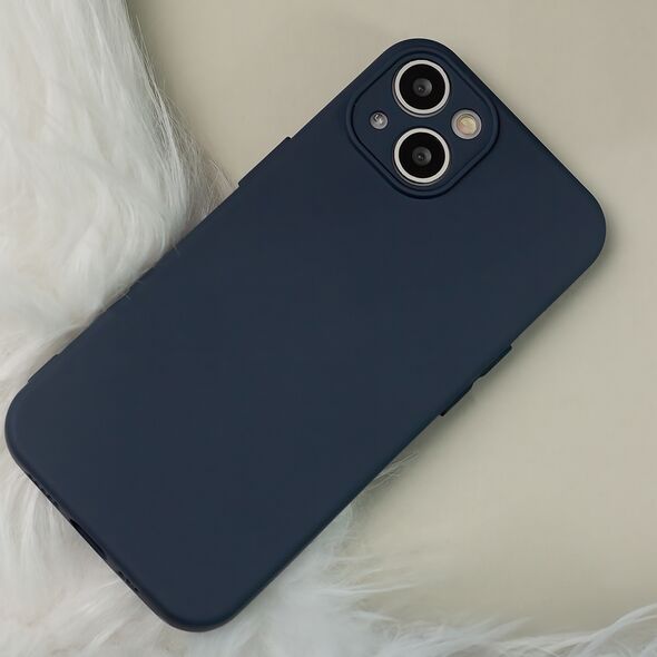 Silicon case for iPhone 13 6,1&quot; dark blue 5900495931917