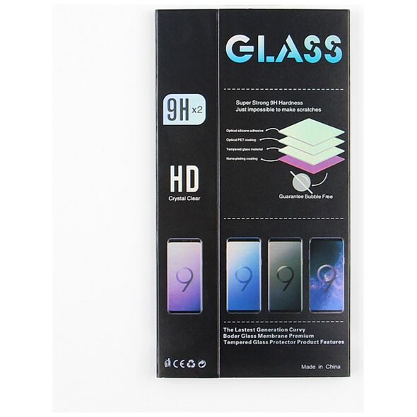 Tempered glass 5D for Samsung Galaxy S23 Ultra black frame 5900495076038