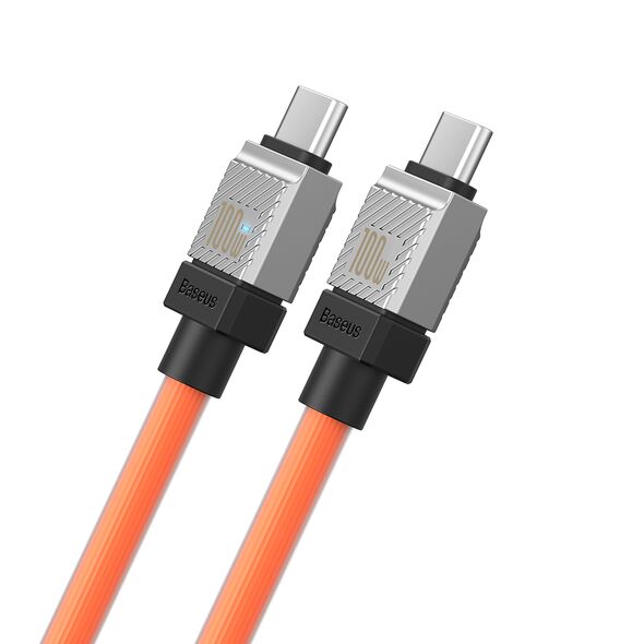 Baseus cable CoolPlay USB-C - USB-C 2m 100W orange 6932172626716