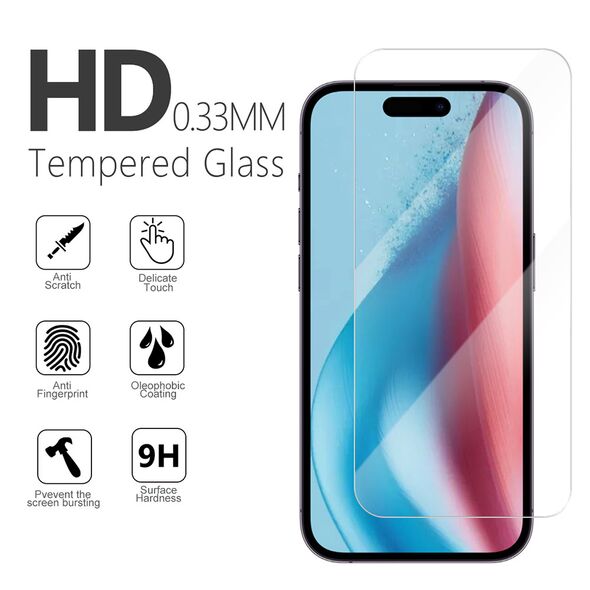 Tempered glass 2,5D Premium for iPhone 15 Pro 6,1&quot; 5900495615008