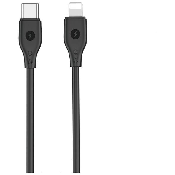 WIWU cable Pioneer Wi-C002 USB-C - Lightning 30W black 6976195090277