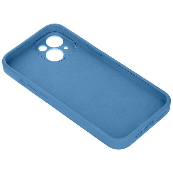 Solid Silicon case for Samsung Galaxy A15 4G / A15 5G light blue 5907457733374