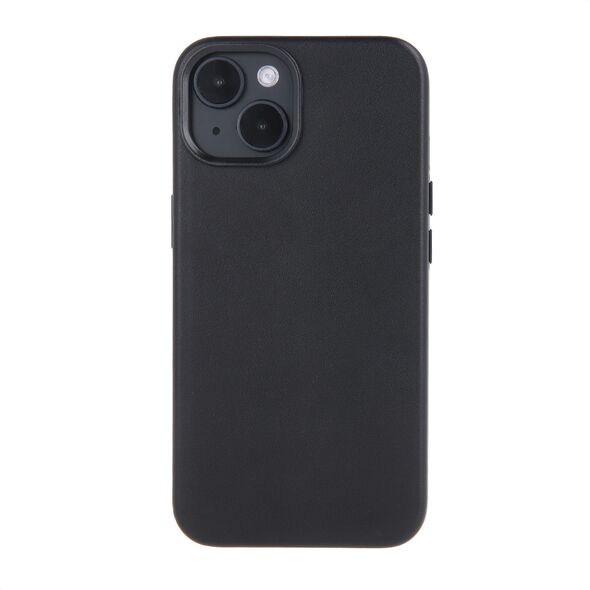 Mag Leather case for iPhone 15 Pro Max 6,7&quot; black 5907457734050