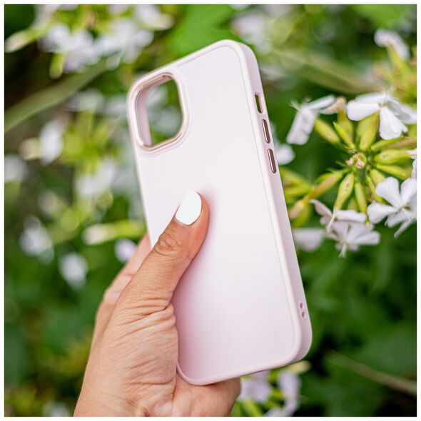 Satin case for iPhone 16 Pro Max 6,9&quot; pink 5907457784307