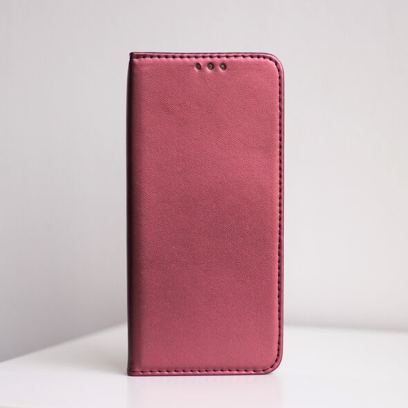 Smart Magnetic case for iPhone 16 Plus 6,7&quot; burgundy 5907457780378