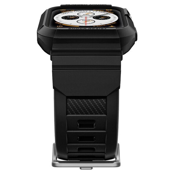 Spigen Spigen - Rugged Armor Pro - Apple Watch 4/5/6/7/8/9/SE/SE 2 (40/41mm) - Black 8809685624080 έως 12 άτοκες Δόσεις