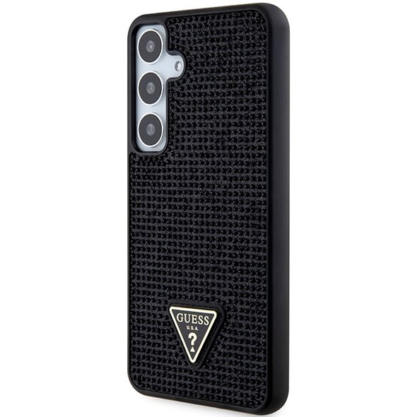 Guess case for Samsung Galaxy S24 Plus GUHCS24MHDGPPK black HC RHINESTONE TRIANGLE 3666339241049