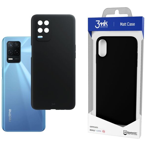 Realme 8 5G - 3mk Matt Case black 5903108388863