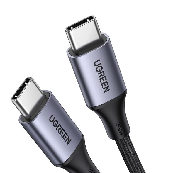 Ugreen cable USB Type C cable - USB Type C Power Delivery 240W 5A 2m gray (90440 US535) 6957303894406