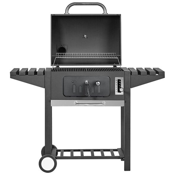 Bormann Elite Bbq1940 Bormann Elite Bbq1940 Ψησταριά Κάρβουνου-Καπνιστήρι 60x45,με Θερμόμετρο, Ρυθμιζόμενη Βάση 6 Θέσεων 072669 έως 12 Άτοκες Δόσεις