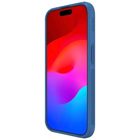 Nillkin Husa pentru iPhone 15 Pro - Nillkin Super Frosted Shield Pro - Blue 6902048265585 έως 12 άτοκες Δόσεις