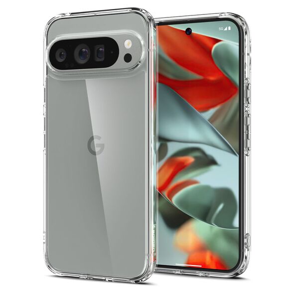 Spigen Case for Google Pixel 9 Pro XL - Spigen Ultra Hybrid - Clear 8809971226608 έως 12 άτοκες Δόσεις