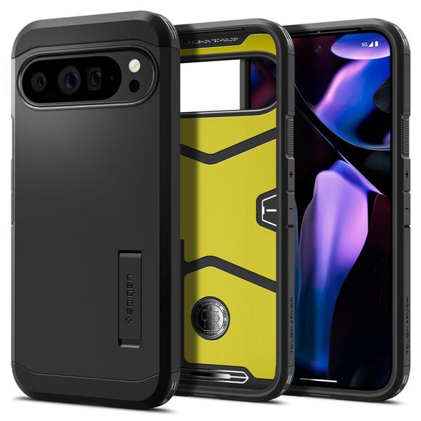 Spigen Case for Google Pixel 9 Pro XL - Spigen Tough Armor - Black 8809971226653 έως 12 άτοκες Δόσεις