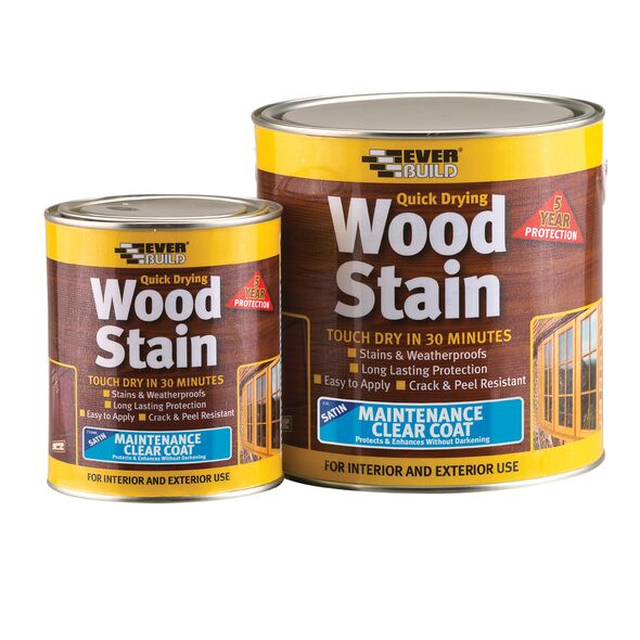 EVERBUILD EVERBUILD WOOD STAIN ΠΡΟΣΤΑΤΕΥΤΙΚΗ ΒΑΦΗ ΞΥΛΟΥ - ΤΡΙΑΝΤΑΦΥΛΛΙΑ-ΧΡΩΜΑ, 750ML-ΣΥΣΚΕΥΑΣΙΑ 483224 ΤΕΜΑΧΙΟ εως 12 άτοκες δόσεις