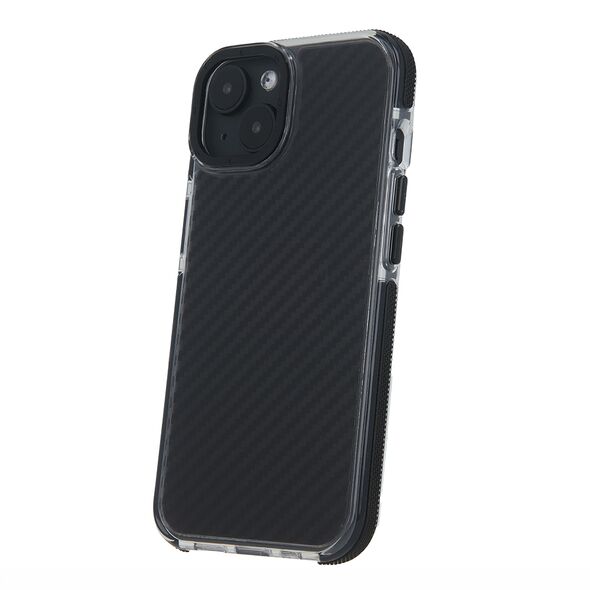 Acrylic Carbon case for iPhone 16 Plus 6,7&quot; black 5907457791985