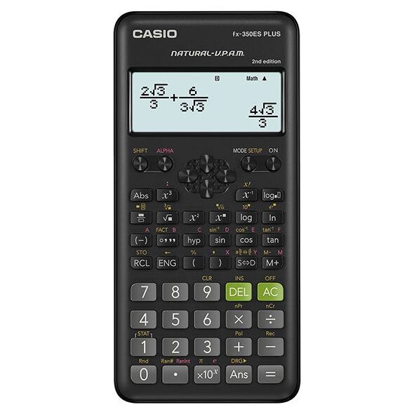 Kalkulator Casio czarny (FX-350ESPLUS-2)