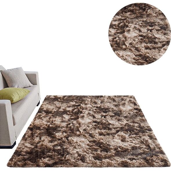 Strado Dywan Ombre Shaggy Strado 200x300 OmbreCoffee (Brązowy) uniwersalny