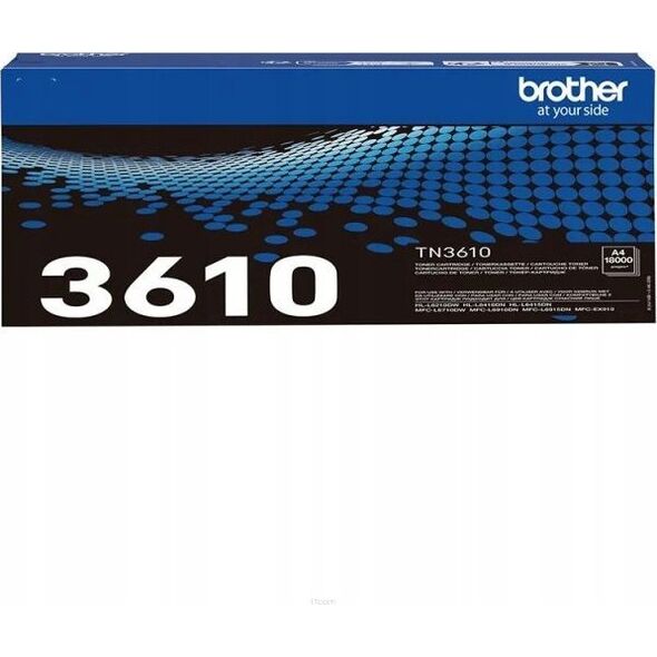 Palmtop Aerocool BROTHER TN-3610 Super High Yield Black Toner Cartridge Prints 18.000 pages