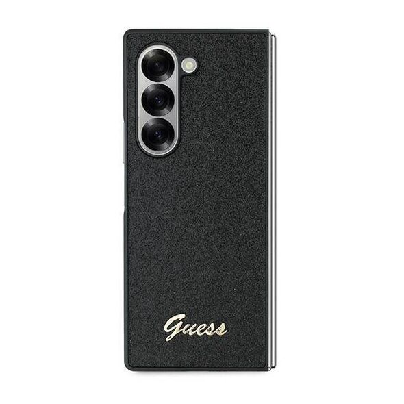 Original Case SAMSUNG GALAXY Z FOLD 6 Guess Hardcase 4G Glitter Script (GUHCZFD6HGGSHK) black 3666339322632