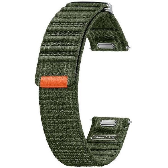 Orginal Strap for SAMSUNG GALAXY WATCH 4 / 5 / 6 / 7 Fabric Band 20mm green 8806095625188