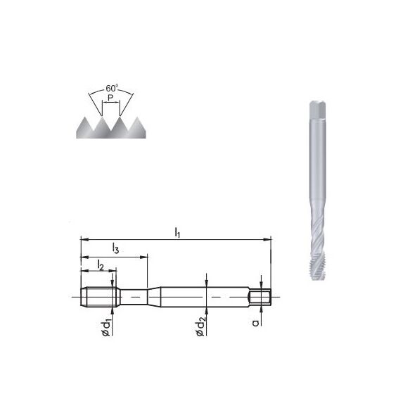 Fanar Gwintownik maszynowy M3 (C2-511101-0030)