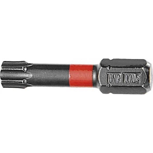 Teng Tools Grot udarowy 1/4" TX40 30 mm (5 szt.)