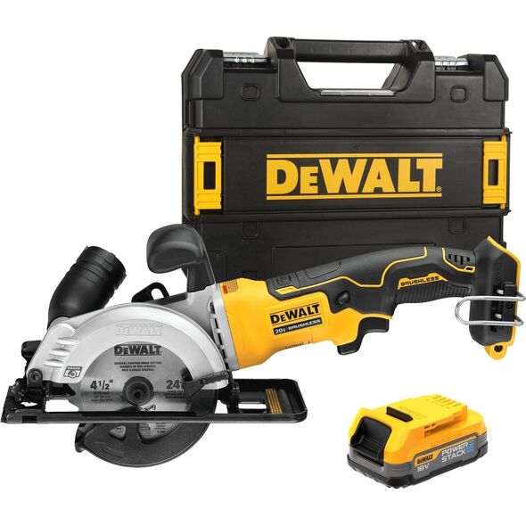 Pilarka tarczowa Dewalt DCS571E1T 18 V 115 mm