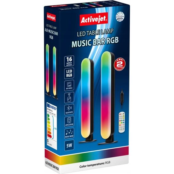 Activejet Lampka muzyczna LED Activejet AJE-MUSIC BAR RGB