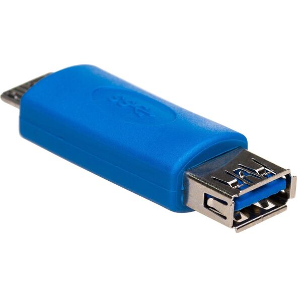 Adapter USB Akyga microUSB 3.0 - USB Niebieski  (AK-AD-25)