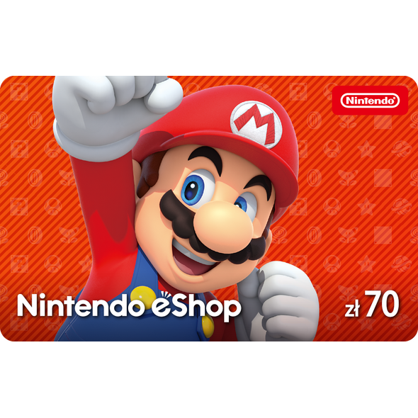 Nintendo Nintendo eShop kod doładowujący 70 zł